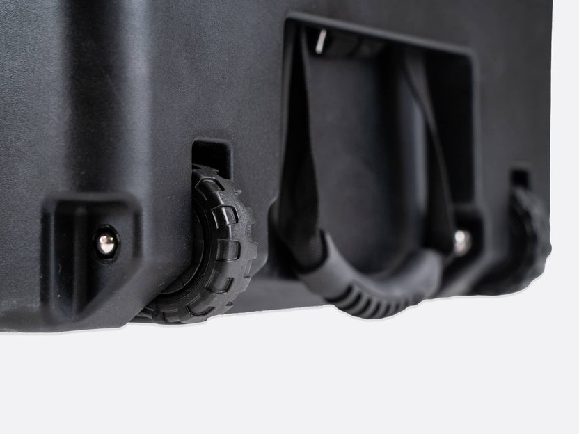 ACSB-93462 TentBox Cargo 2.0 Storage Box - close up of wheels