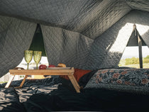 ATKLIXL - TentBox Lite XL Thermal Kit installed with bedding in