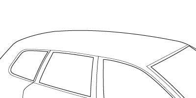 Roof type for roof bars - Plain Roof