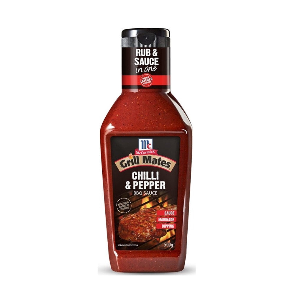 Mccormick Chilli & Pepper Bbq Sauce * 500G
